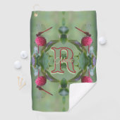 Serviette De Golf Monogramme personnalisé Votre initiale Nom Libellu (En situation)