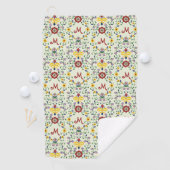 Serviette De Golf Monogramme scandinave Motif scandinave de roupie n (En situation)