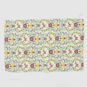 Serviette De Golf Monogramme scandinave Motif scandinave de roupie n (Horizontal)