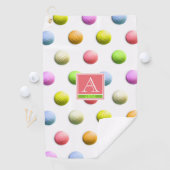 Serviette De Golf Monogrammed Ladies Golf Cadeaux Golf Serviette (En situation)