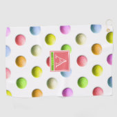 Serviette De Golf Monogrammed Ladies Golf Cadeaux Golf Serviette (Horizontal)