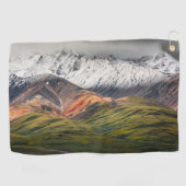 Serviette De Golf Montagne polychrome, Denali NP, Alaska (Horizontal)
