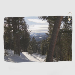 Serviette De Golf Montagnes Madison en hiver dans le Montana