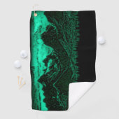 Serviette De Golf Monts Emerald (En situation)