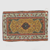 Serviette De Golf Moquette Perse antique Design élégant (Horizontal)