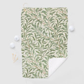 Serviette De Golf Morris - Saule d'antiquité feuilles & Branches Mot (En situation)