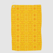 Serviette De Golf Mosaïque Soleil Levant (Devant)
