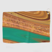 Serviette De Golf motif abstrait. (Horizontal)