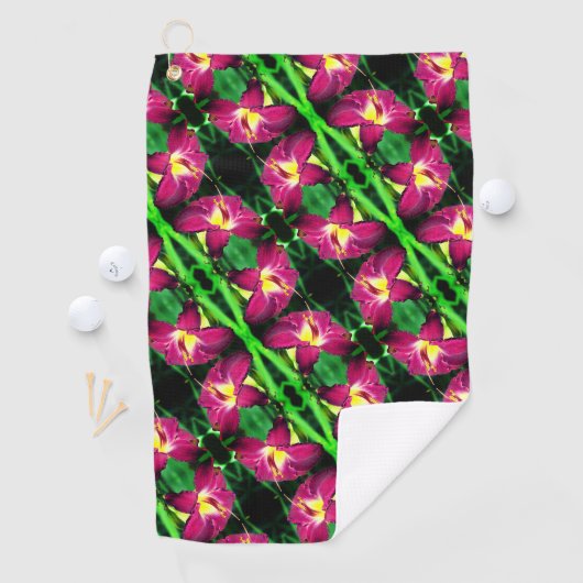 Serviette De Golf Motif Abstrait (En situation)