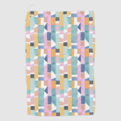Serviette De Golf Motif abstrait de forme d'aquarelle (Devant)