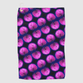 Serviette De Golf Motif Abstrait Fleur sauvage Red Clover (Devant)