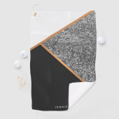 Serviette De Golf Motif Abstrait géométrique (En situation)
