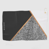Serviette De Golf Motif Abstrait géométrique (Horizontal)