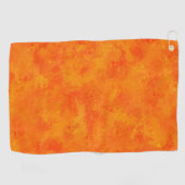 Serviette De Golf Motif Abstrait orange (Horizontal)