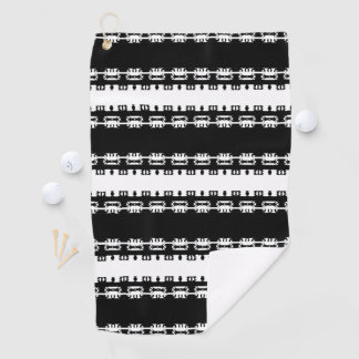 Serviette De Golf Motif africain Ebony Rhythm