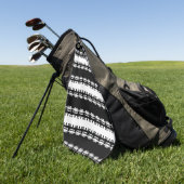 Serviette De Golf Motif africain Ebony Rhythm (Vert)