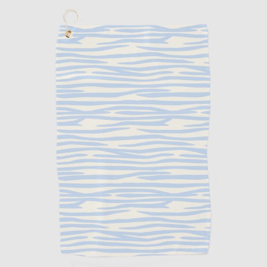 Serviette De Golf Motif animal bleu (Devant)