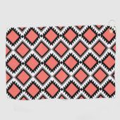 Serviette De Golf Motif Aztec (Horizontal)