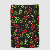 Serviette De Golf Motif Berries (Devant)