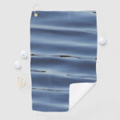 Serviette De Golf Motif bleu (En situation)