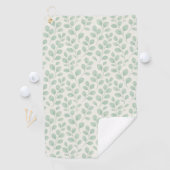 Serviette De Golf Motif botanique d'eucalyptus (En situation)