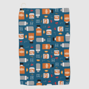 Serviette De Golf Motif Bourbon