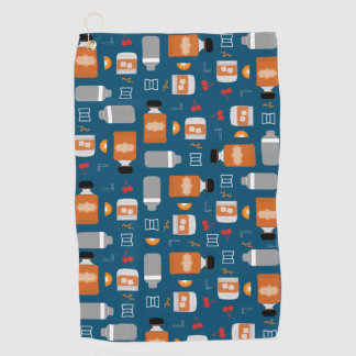 Serviette De Golf Motif Bourbon