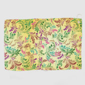 Serviette De Golf Motif Branches Design-78466 (Horizontal)