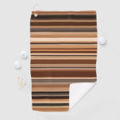 Serviette De Golf Motif Brown trié (En situation)