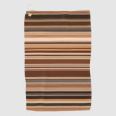 Serviette De Golf Motif Brown trié (Devant)
