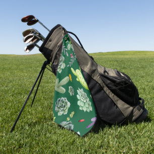 Serviette De Golf Motif Cactus 3