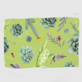 Serviette De Golf Motif Cactus 6 (Horizontal)
