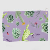 Serviette De Golf Motif Cactus 7 (Horizontal)