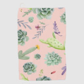 Serviette De Golf Motif Cactus 8 (Devant)