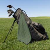 Serviette De Golf Motif celtique de conception (Vert)