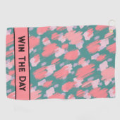 Serviette De Golf Motif Coloré (Horizontal)