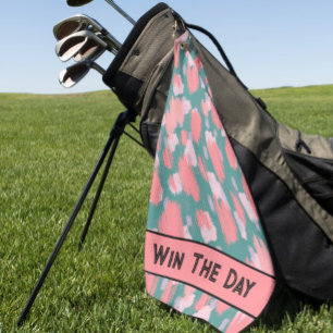 Serviette De Golf Motif Coloré