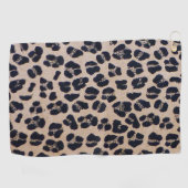 Serviette De Golf Motif Cool Leopard (Horizontal)