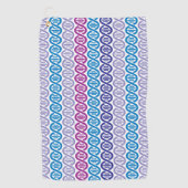Serviette De Golf Motif d'ADN (Devant)