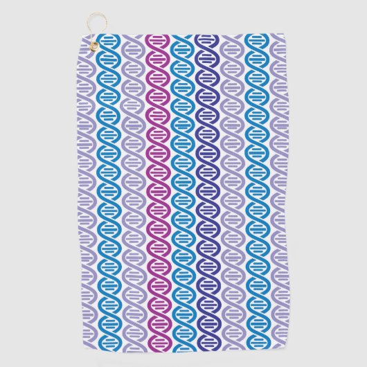 Serviette De Golf Motif d'ADN (Devant)