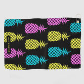 Serviette De Golf Motif d'ananas (Horizontal)