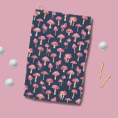 Serviette De Golf Motif d'aquarelle de champignon