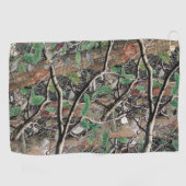 Serviette De Golf Motif de camouflage de chasse 4 (Horizontal)
