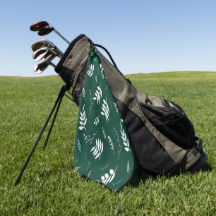 Serviette De Golf motif de feuille