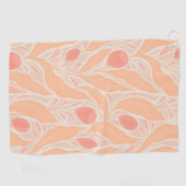 Serviette De Golf Motif de fleurs (Horizontal)