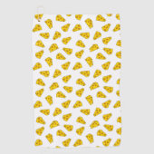 Serviette De Golf Motif de fromage mou (Devant)