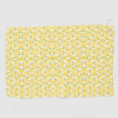 Serviette De Golf Motif de fruits de citron jaune (Horizontal)