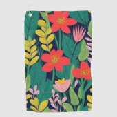 Serviette De Golf Motif de jungle (Devant)