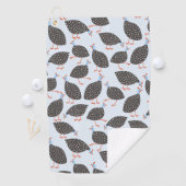 Serviette De Golf Motif de la tourmente de Guinée (En situation)