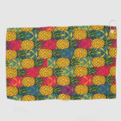 Serviette De Golf Motif de l'ananas (Horizontal)